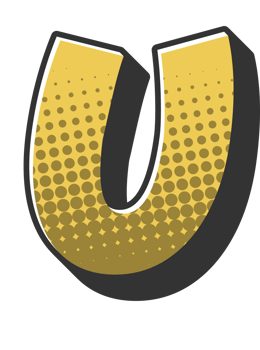 Comic Halftone Alphabet Letter and Number png