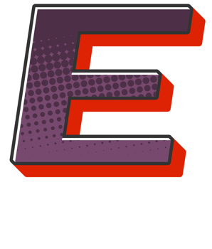 Comic Halftone Alphabet Letter and Number png
