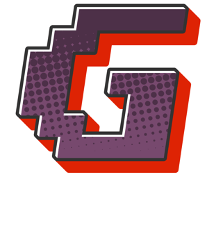 Comic Halftone Alphabet Letter and Number png
