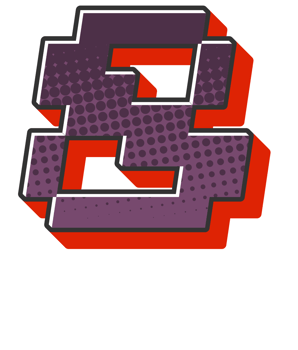 Comic Halftone Alphabet Letter and Number png