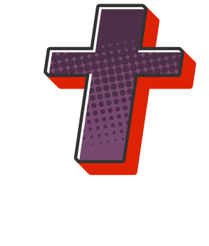 Comic Halftone Alphabet Letter and Number png
