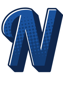 Comic Halftone Alphabet Letter and Number png
