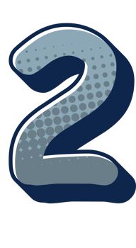 Comic Halftone Alphabet Letter and Number png