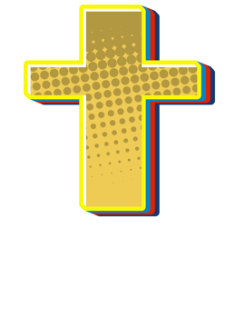 Comic Halftone Alphabet Letter and Number png