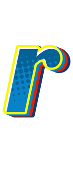 Comic Halftone Alphabet Letter and Number png
