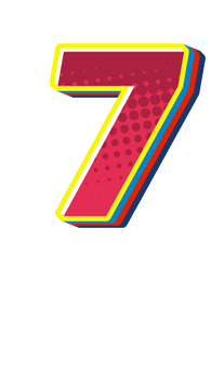 Comic Halftone Alphabet Letter and Number png