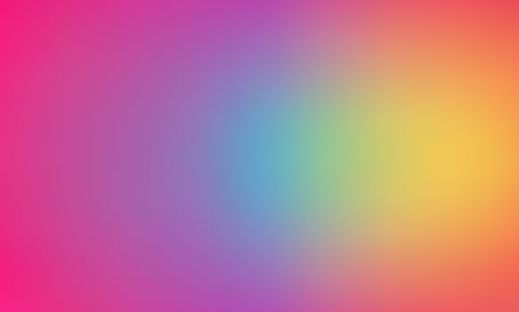 Bright Rainbow Gradient Backdrop for Wallpaper and Designs vector