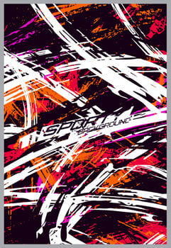 Soccer jersey design for sublimation. Abstract background with sport pattern. vector