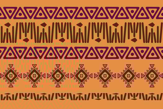 Navajo native american fabric seamless pattern,geometric tribal ethnic traditional background, design elements, design for carpet,wallpaper,clothing,rug,interior,embroidery illustration. vector