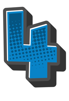 Comic Halftone Alphabet Letter and Number png