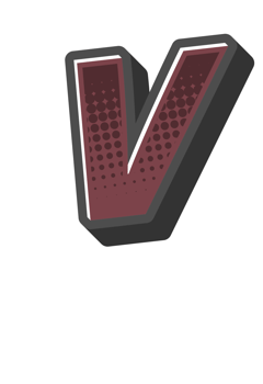 Comic Halftone Alphabet Letter and Number png