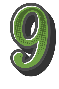 Comic Halftone Alphabet Letter and Number png