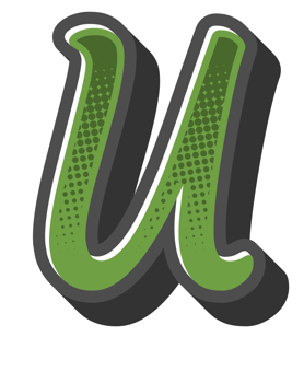 Comic Halftone Alphabet Letter and Number png