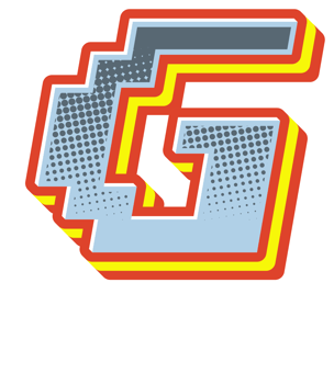 Comic Halftone Alphabet Letter and Number png