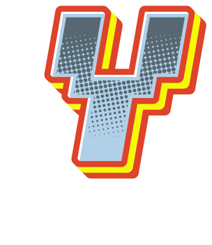 Comic Halftone Alphabet Letter and Number png