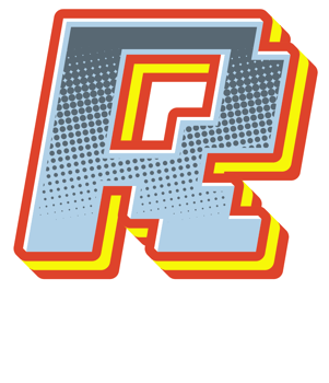 Comic Halftone Alphabet Letter and Number png