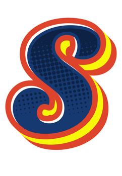 Comic Halftone Alphabet Letter and Number png