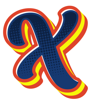 Comic Halftone Alphabet Letter and Number png