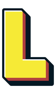 Comic Halftone Alphabet Letter and Number png