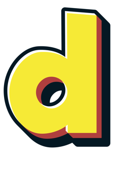 Comic Halftone Alphabet Letter and Number png
