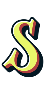 Comic Halftone Alphabet Letter and Number png