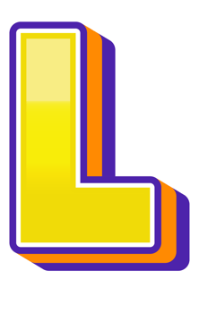 Comic Halftone Alphabet Letter and Number png