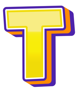 Comic Halftone Alphabet Letter and Number png