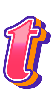 Comic Halftone Alphabet Letter and Number png