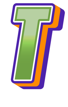 Comic Halftone Alphabet Letter and Number png