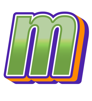 Comic Halftone Alphabet Letter and Number png