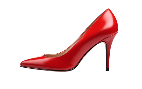 Red Stiletto Heels On Transparent Background png