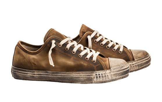 Casual Canvas Sneakers for Men On Transparent Background png