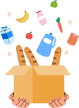 Food Donation Illustration png