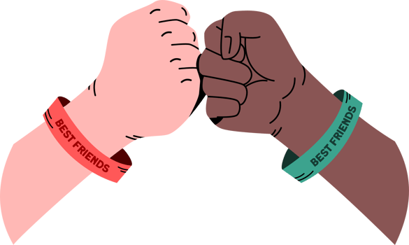 Fist Bump Illustration png