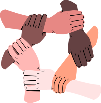 Hands Unity Illustration png