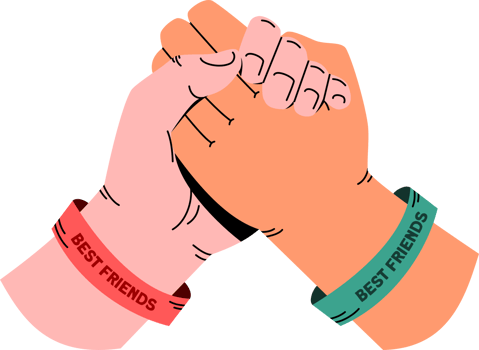 Holding Hands Illustration png