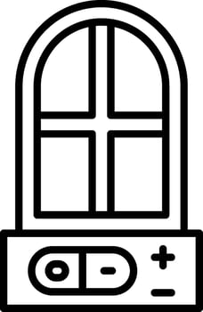 Light Line Icon vector