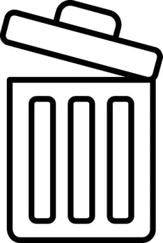 Trash Line Icon vector