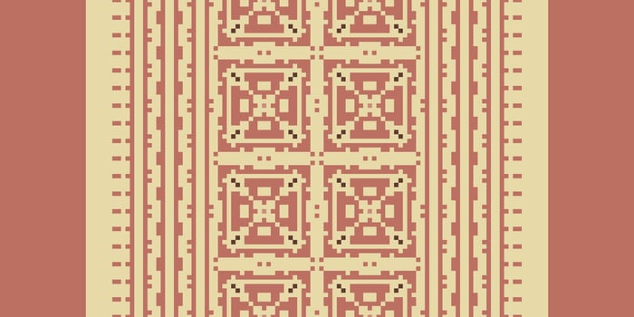 Patchwork pattern Seamless Australian aboriginal pattern Motif embroidery, Pixel Ikat embroidery Design for Print figure tribal ink on cloth patola sari vector