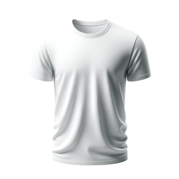 Illustration of white t-shirt png
