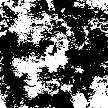 Rustic grunge texture with grain and stains. Abstract noise background. Graphic illustration with transparent background. png