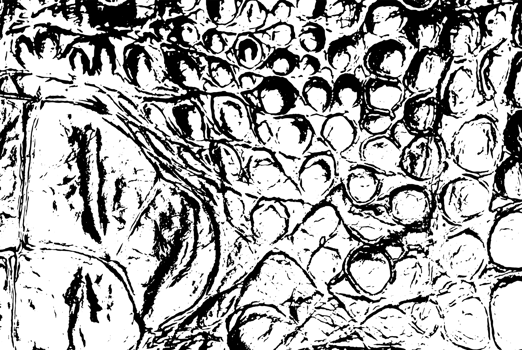 Rustic grunge texture with grain and stains. Abstract noise background. Graphic illustration with transparent background. png
