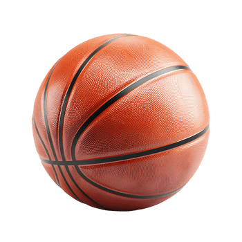 Basketball on isolated background png