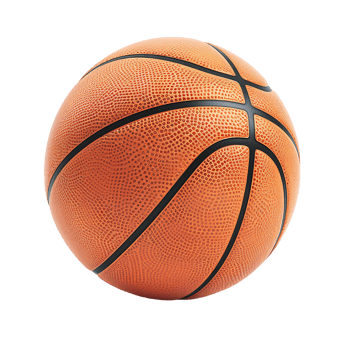 Basketball on isolated background png