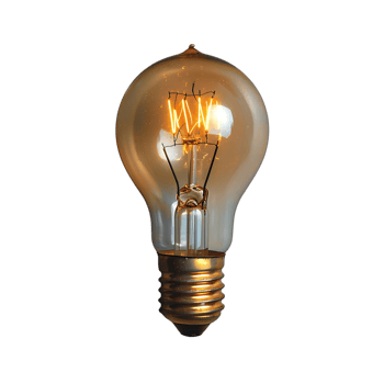 Bulb on transparent Background png