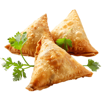 Samosa on transparent Background png