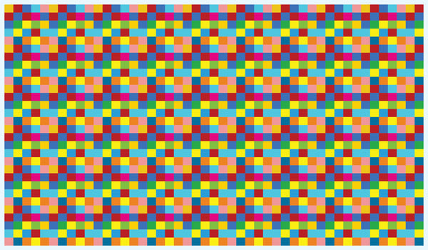 Dot matrix background with colorful pixelation theme. Abstract background design elements for various needs vector