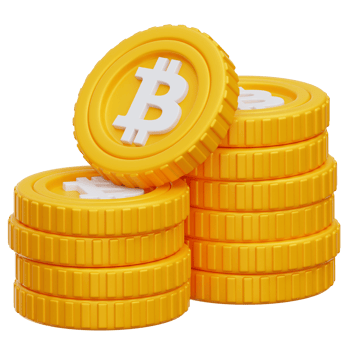 Bitcoin 3d Illustration png
