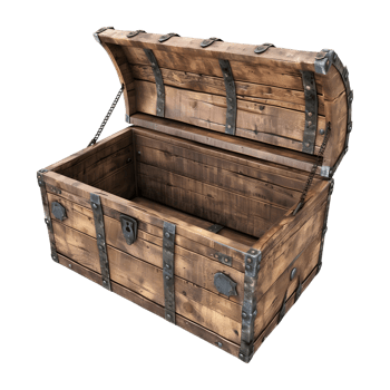 Treasure Chest on Transparent background png