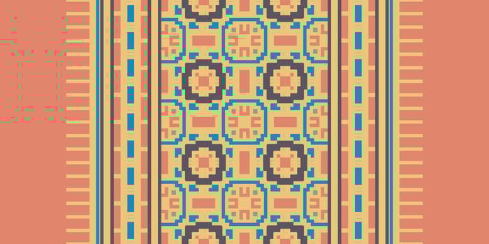 Motif folklore pattern Seamless Australian aboriginal pattern Motif embroidery, Pixel Ikat embroidery Design for Print lace pattern seamless pattern vintage shibori jacquard seamless vector